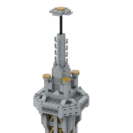 Square Base Pointed Top Tower Klemmbausteine - LesDiy - Klemmbausteine