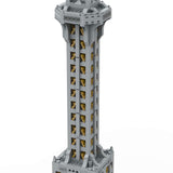 Square Base Pointed Top Tower Klemmbausteine - LesDiy - Klemmbausteine