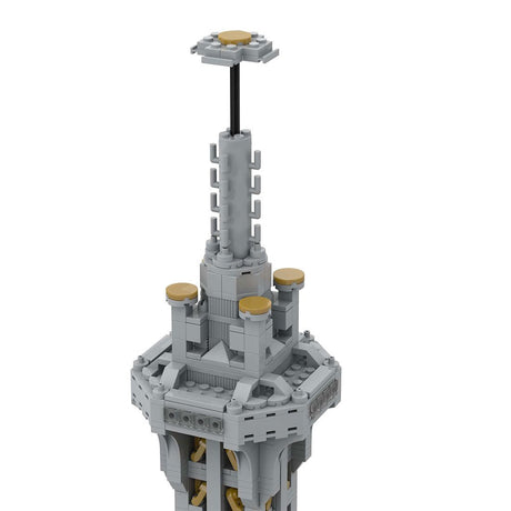 Square Base Pointed Top Tower Klemmbausteine - LesDiy - Klemmbausteine