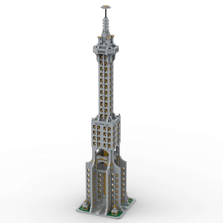 Square Base Pointed Top Tower Klemmbausteine - LesDiy - Klemmbausteine