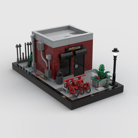 Street View Night ink Shop Klemmbausteine - LesDiy - Klemmbausteine