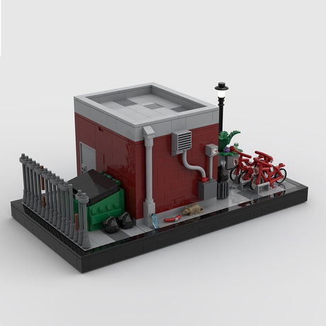 Street View Night ink Shop Klemmbausteine - LesDiy - Klemmbausteine