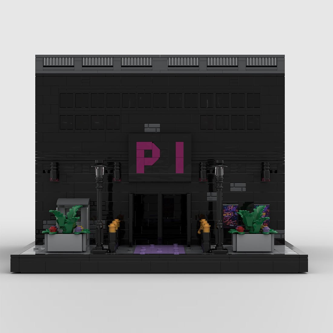 Street View Nightlife Series Dance Club Klemmbausteine - LesDiy - Klemmbausteine