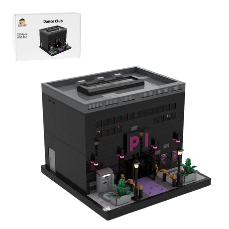 Street View Nightlife Series Dance Club Klemmbausteine - LesDiy - Klemmbausteine