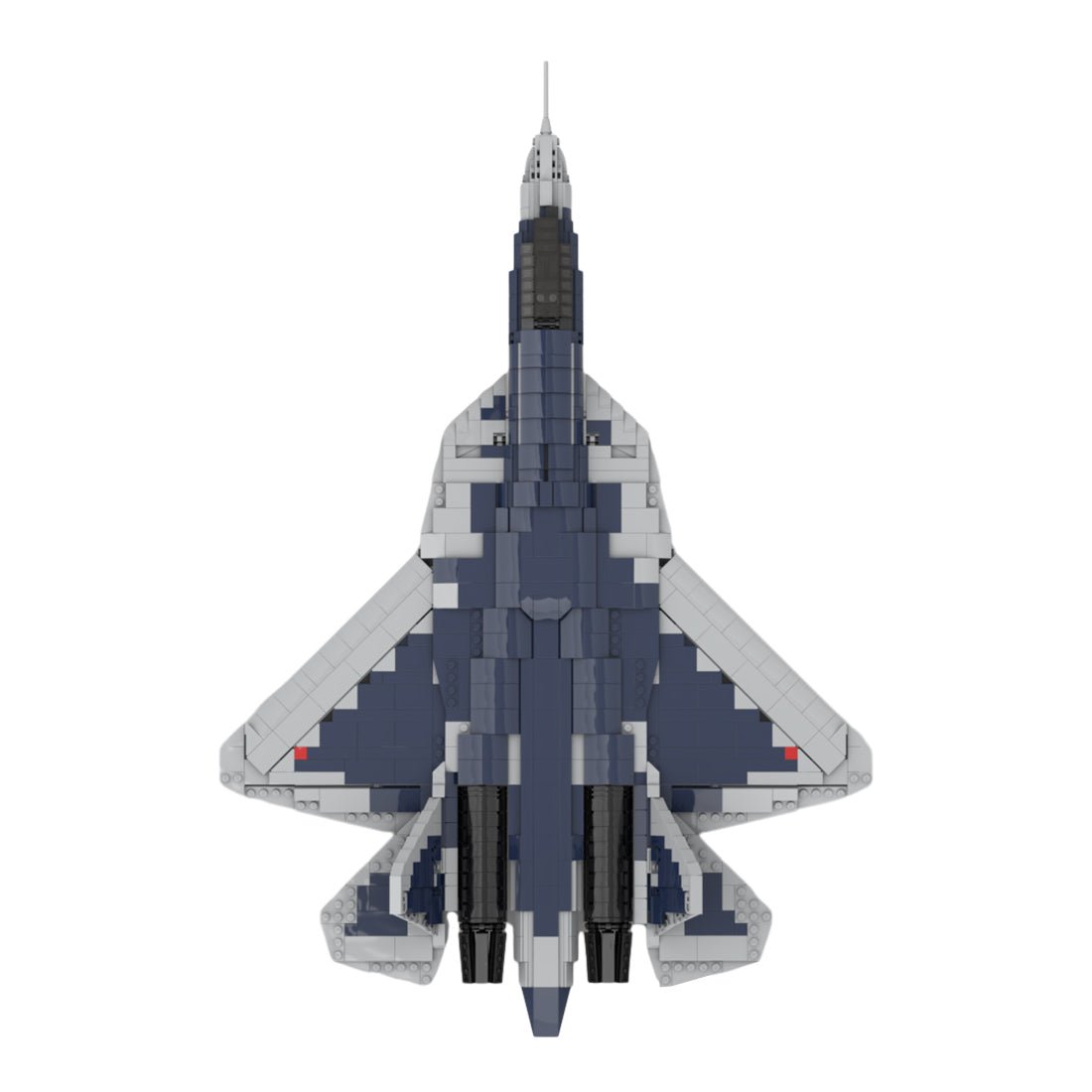 SU - 57 - Kampfflugzeug Klemmbausteine - LesDiy - Klemmbausteine