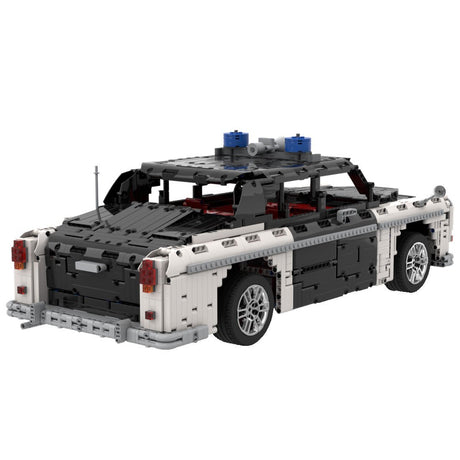 Technologie - Sportwagen - Modell - Polizeiauto - LesDiy - Klemmbausteine