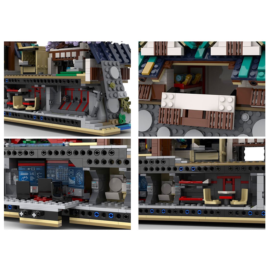 Traditional Japanese Castle Klemmbausteine - LesDiy - Klemmbausteine