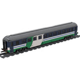 UIC - X type railway sleeper carriage XMPR Klemmbausteine - LesDiy - Klemmbausteine