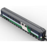 UIC - X type railway sleeper carriage XMPR Klemmbausteine - LesDiy - Klemmbausteine