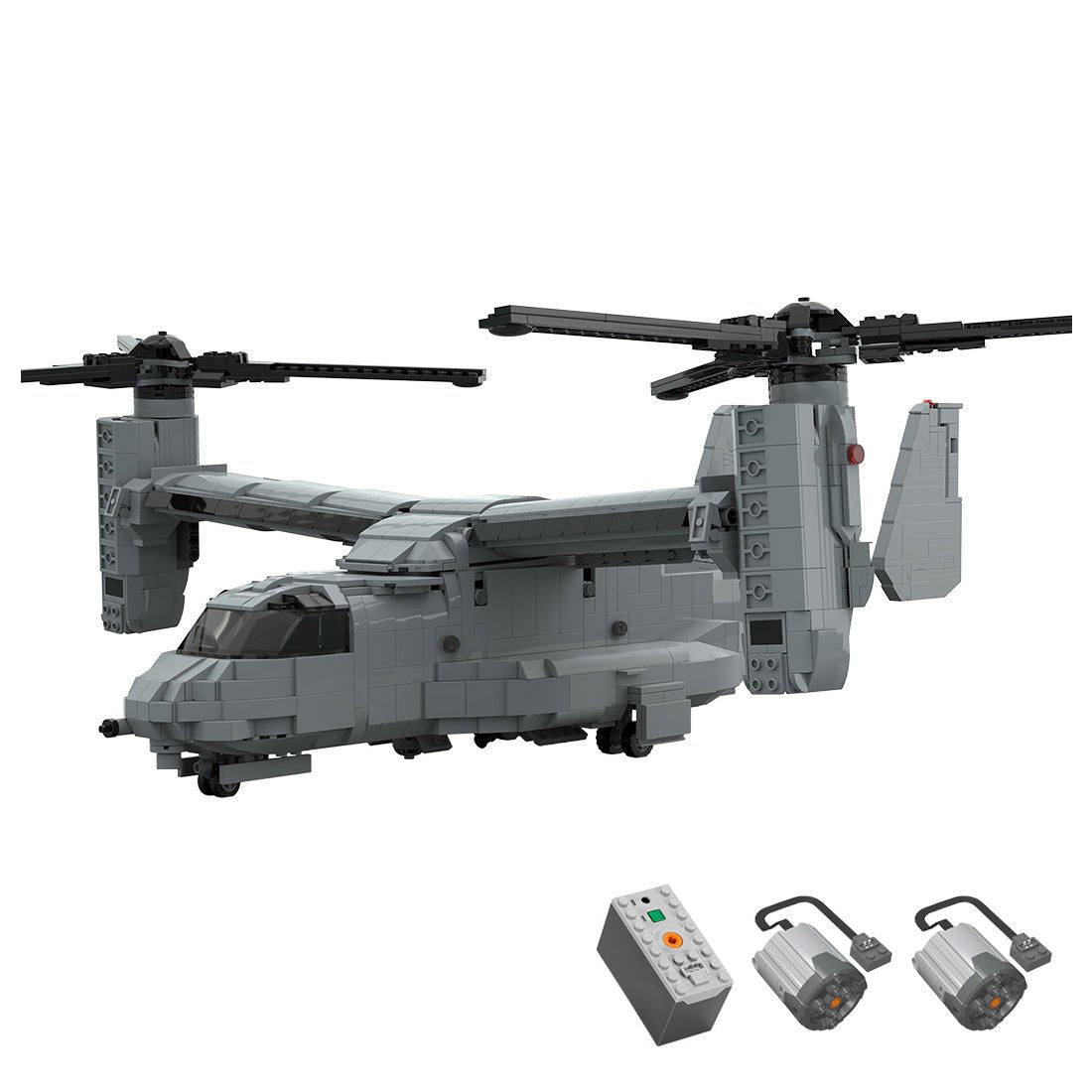 V - 22 Osprey Tiltrotor Aircraft Klemmbausteine - LesDiy - Klemmbausteine