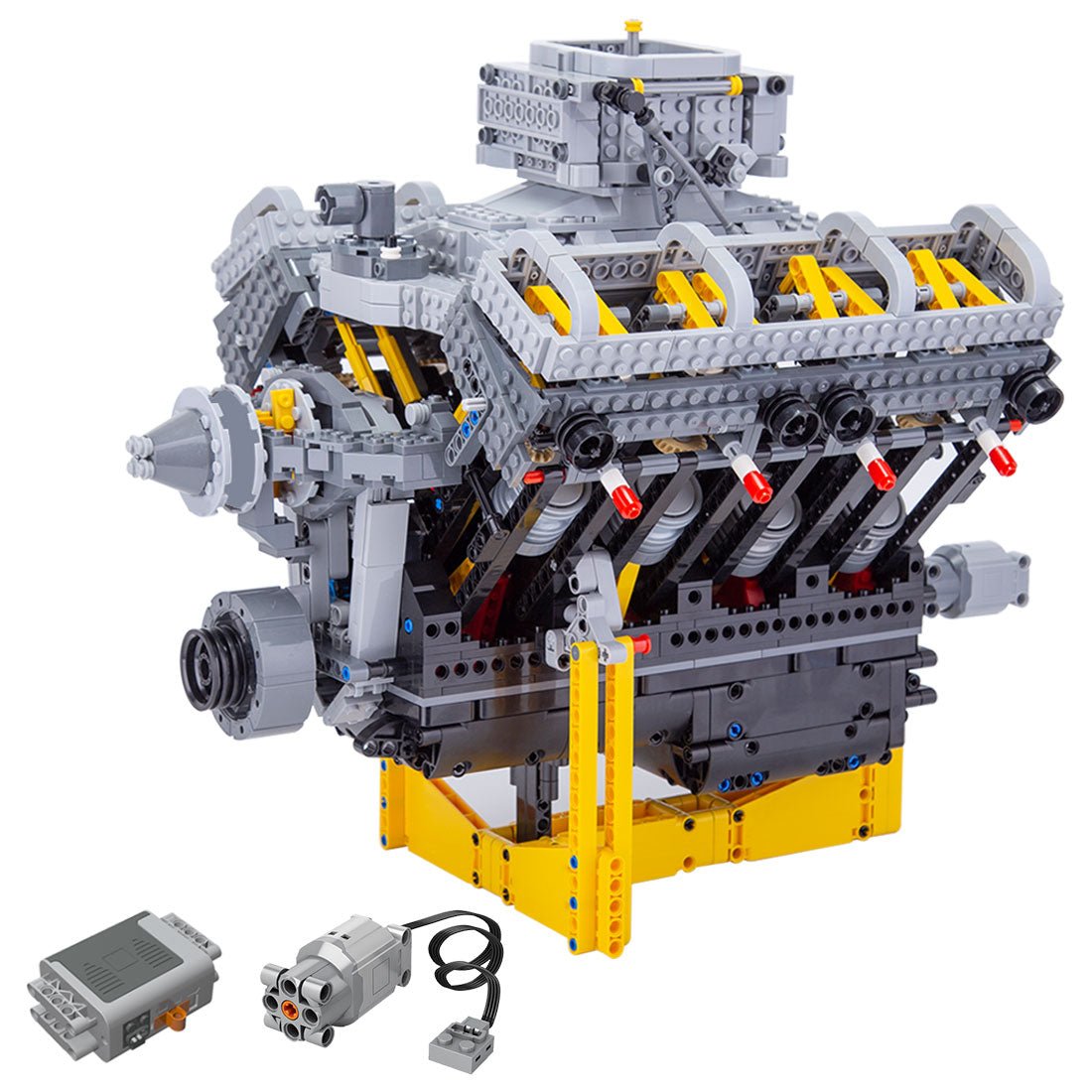 V8 Dual - valve The Small Block Engine Klemmbausteine - LesDiy - Klemmbausteine