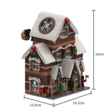 Weihnachtsschnee - Lebkuchenhaus Klemmbausteine - LesDiy - Klemmbausteine